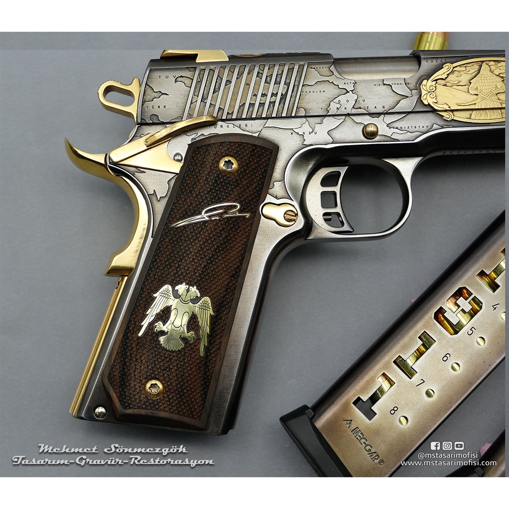 Tisaş 1911 Gravür // Büyük Turan Devleti,Model 3