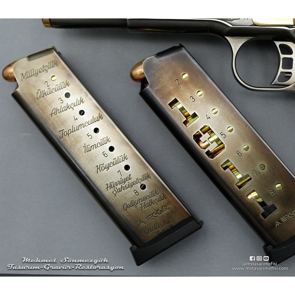 Tisaş 1911 Gravür // Büyük Turan Devleti,Model 3
