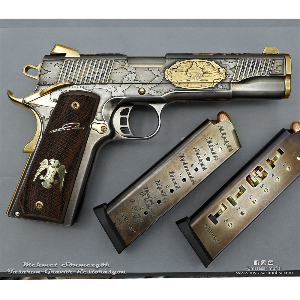 Tisaş 1911 Gravür // Büyük Turan Devleti,Model 3