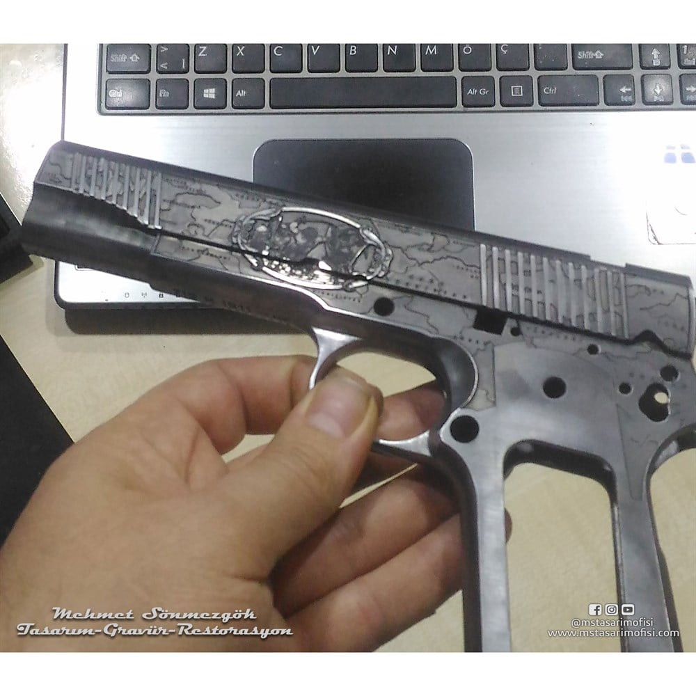 Tisaş 1911 Gravür // Büyük Turan Devleti,Model 3