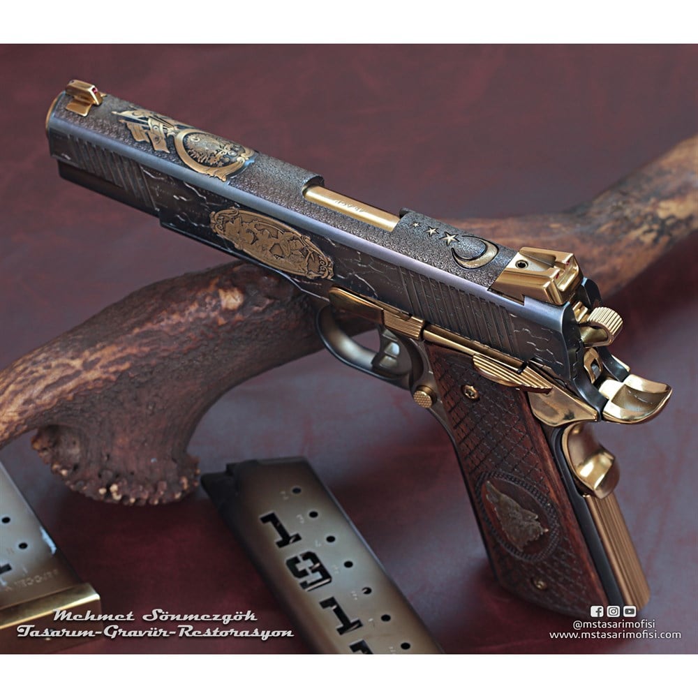 Tisaş 1911 Gravür // Büyük Turan Devleti,Model 4