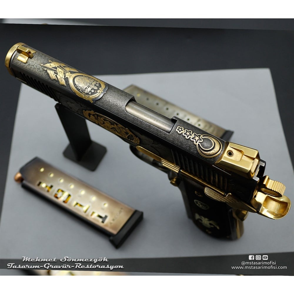 Tisaş 1911 Gravür // Büyük Turan Devleti,Model 3