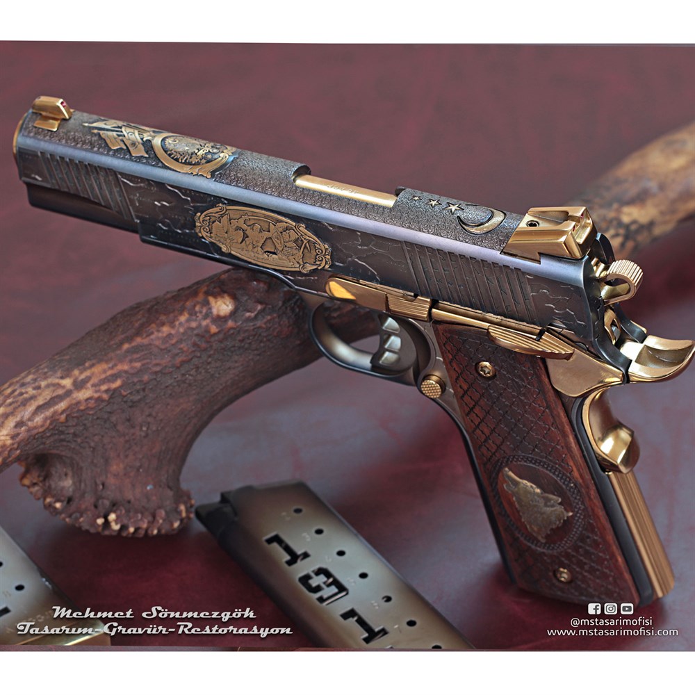 Tisaş 1911 Gravür // Büyük Turan Devleti,Model 4