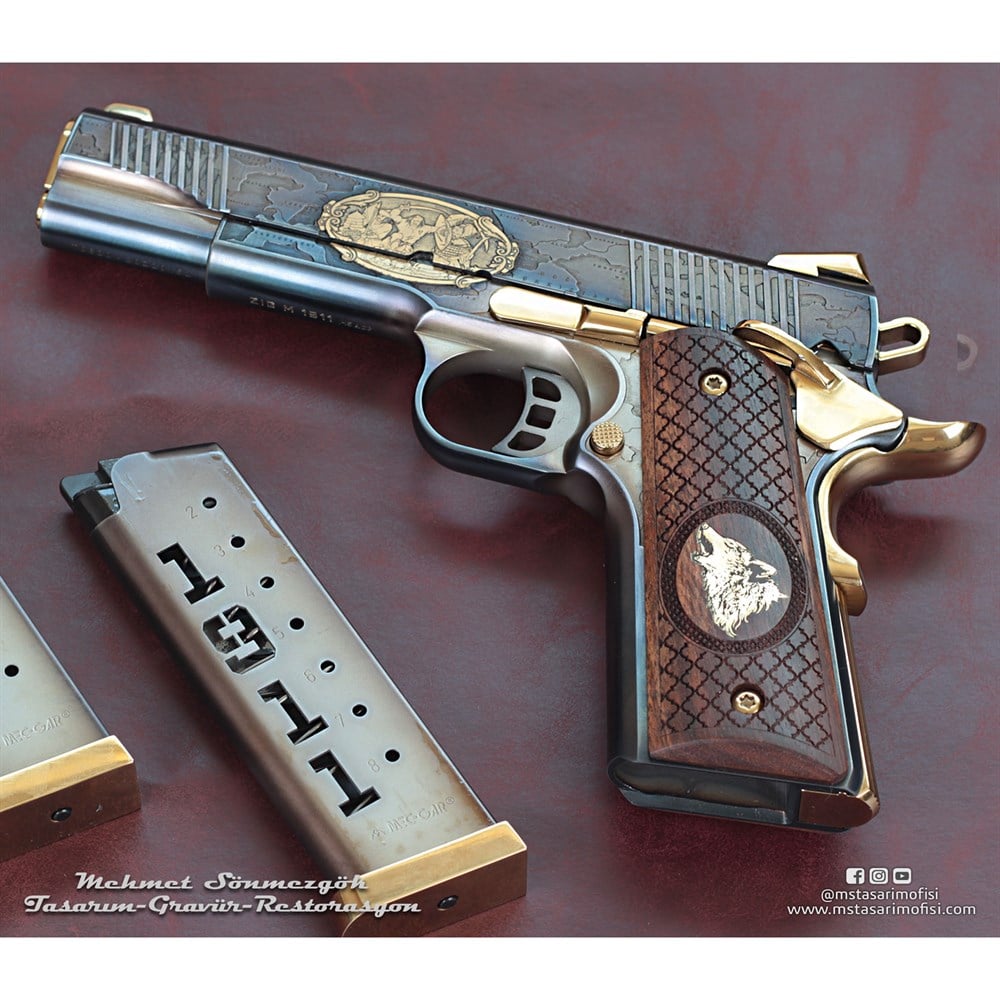 Tisaş 1911 Gravür // Büyük Turan Devleti,Model 4