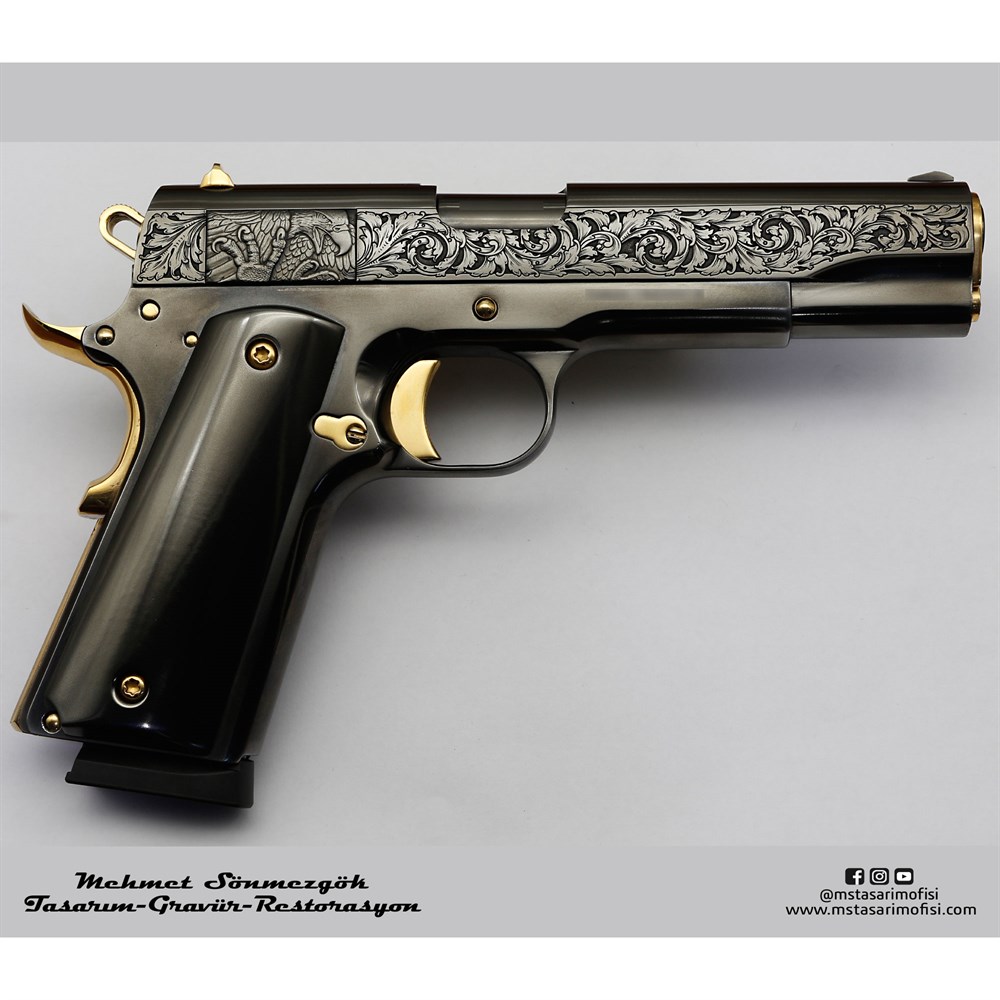 Tisaş 1911 Gravür // Kartal Çekme Kertiği (3D)