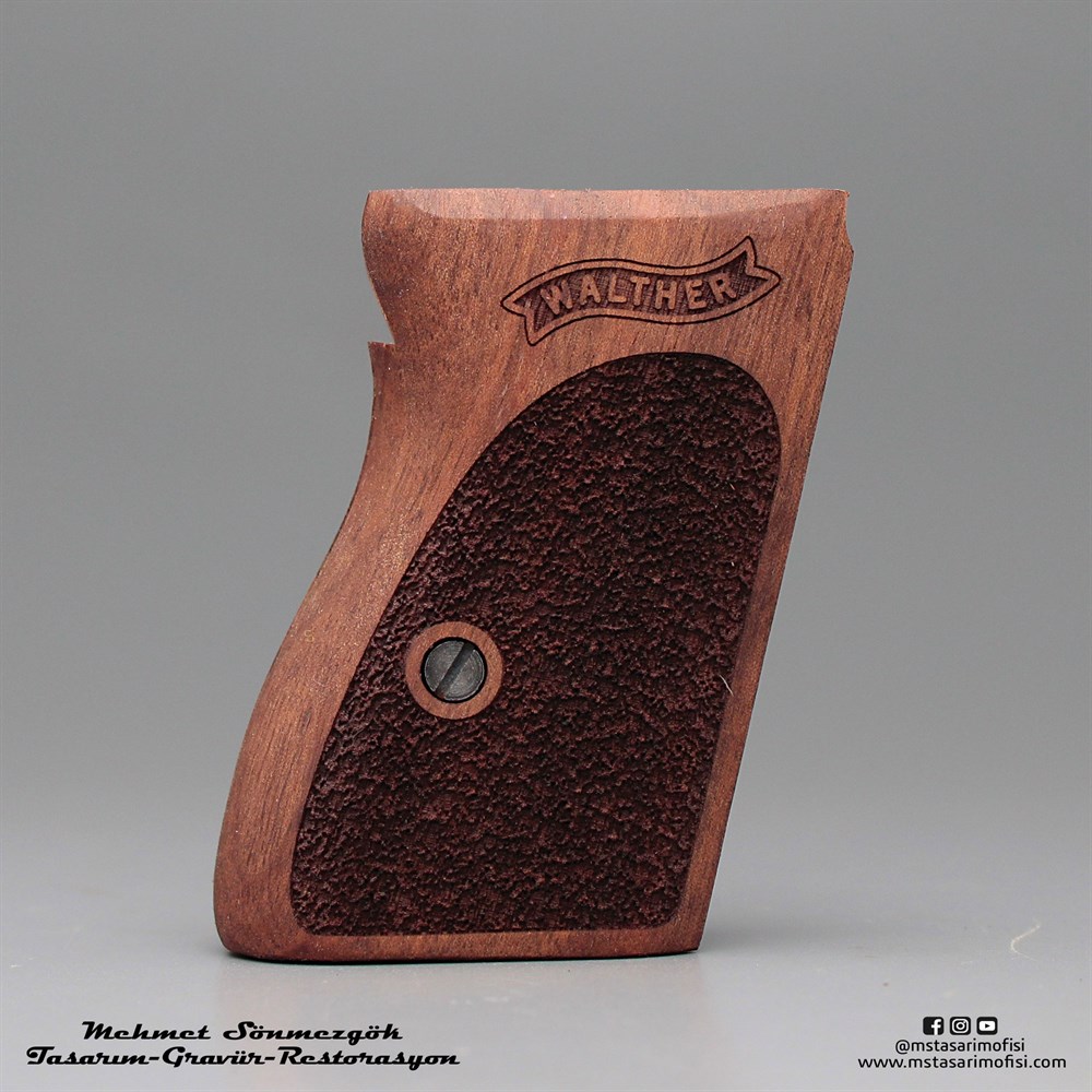 Walther PPK Kabze // Pütür Desen,Logolu