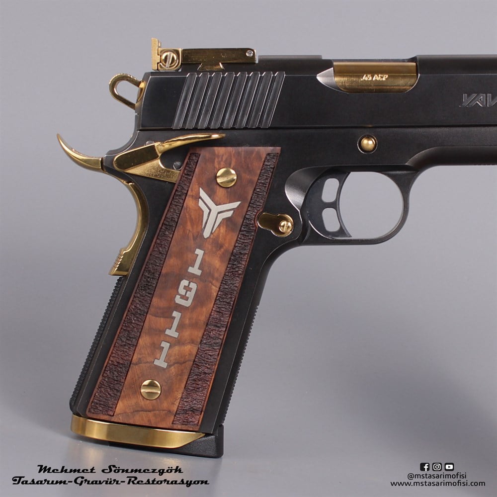 Yavuz 1911 Kabze // 1911 Logolu