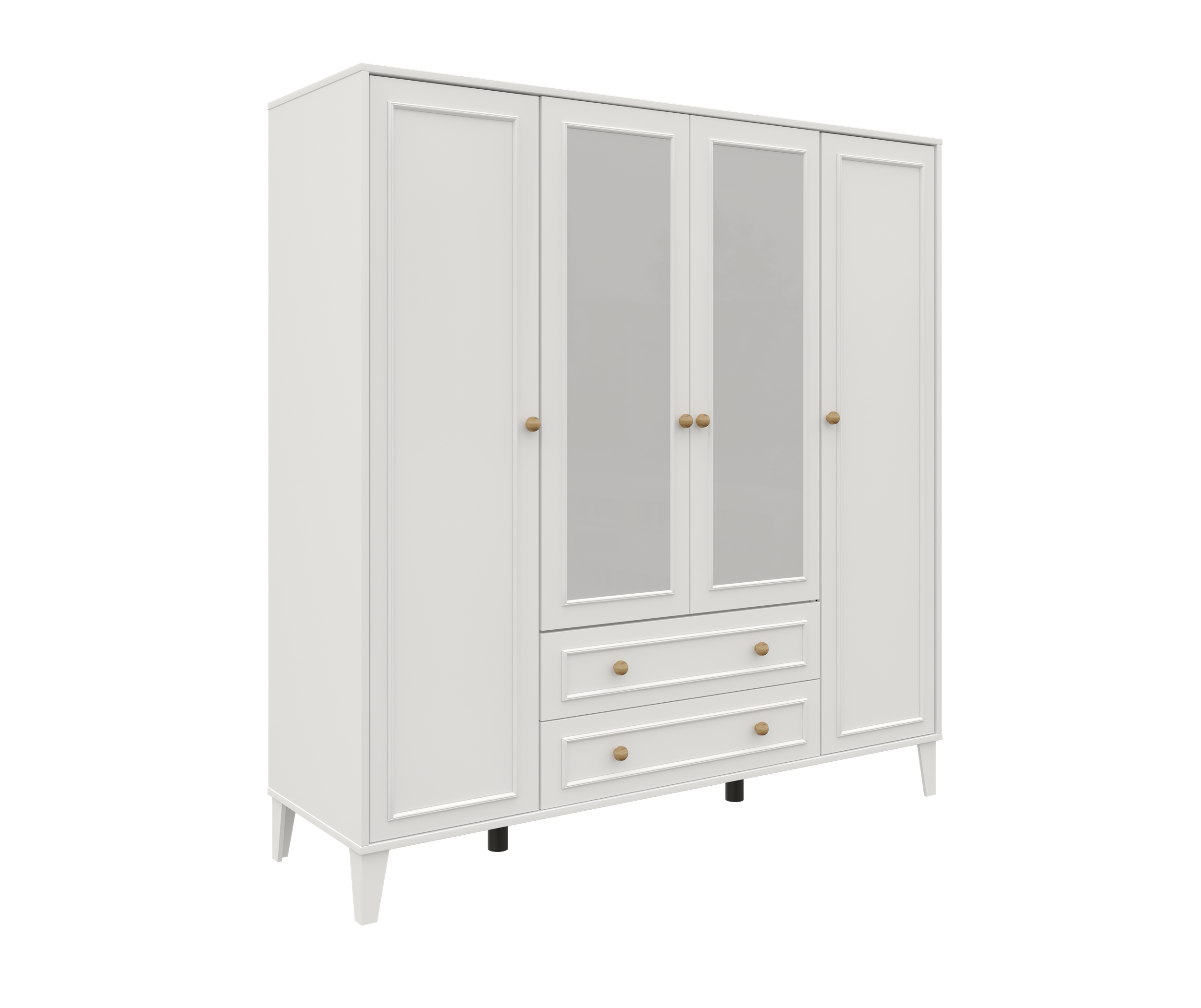 madrid aynalı genç odası takımı (%100mdf)