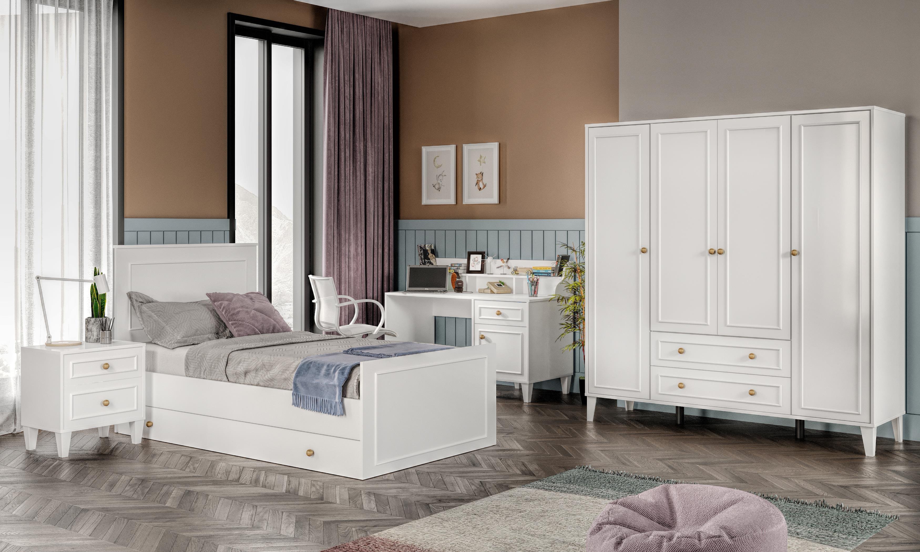 MADRİD GENÇ ODASI TAKIMI(%100MDF)