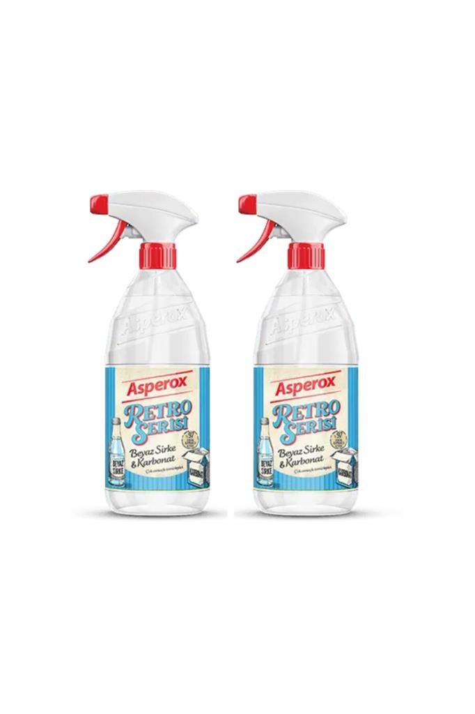 ASPEROX RETRO SERİSİ BEYAZ SİRKE& KARBONAT 1000ML (2 ADET)