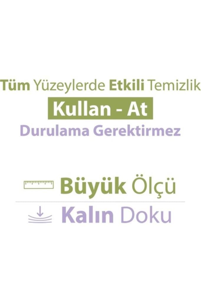 Baby Turco Turco Doğadan Pratik Yüzey Temizlik Havlusu Lavanta 100 Yaprak
