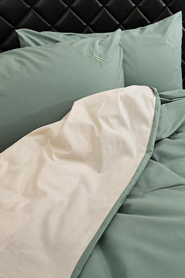 Benetton Home Mint Çift Kişilik Ranforce Nevresim Seti