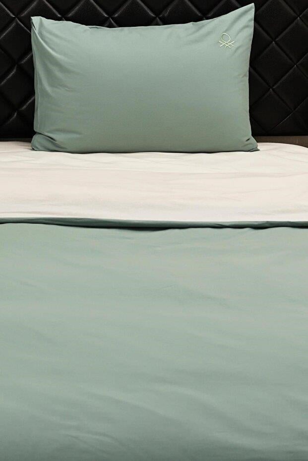 Benetton Home Mint Çift Kişilik Ranforce Nevresim Seti