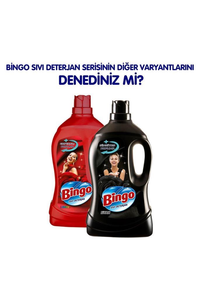 Bingo Çamaşır Deterjanı Onaran Koruma 4 Lt X 2 Adet