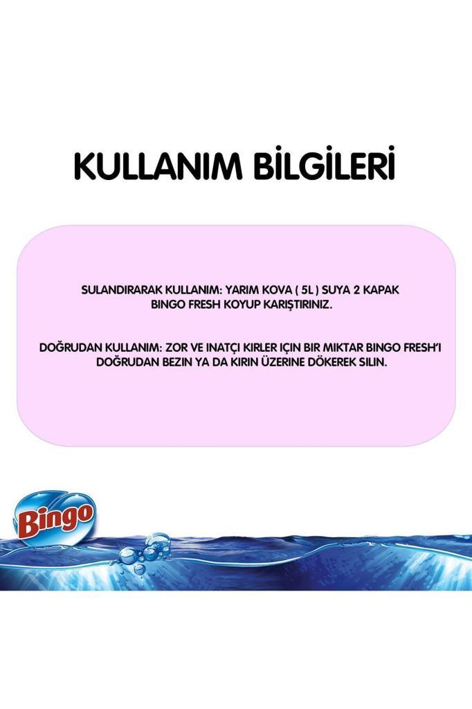 Bingo Fresh Yüzey Temizleyici 2,5 L Mutlu Yuvam 4'lü
