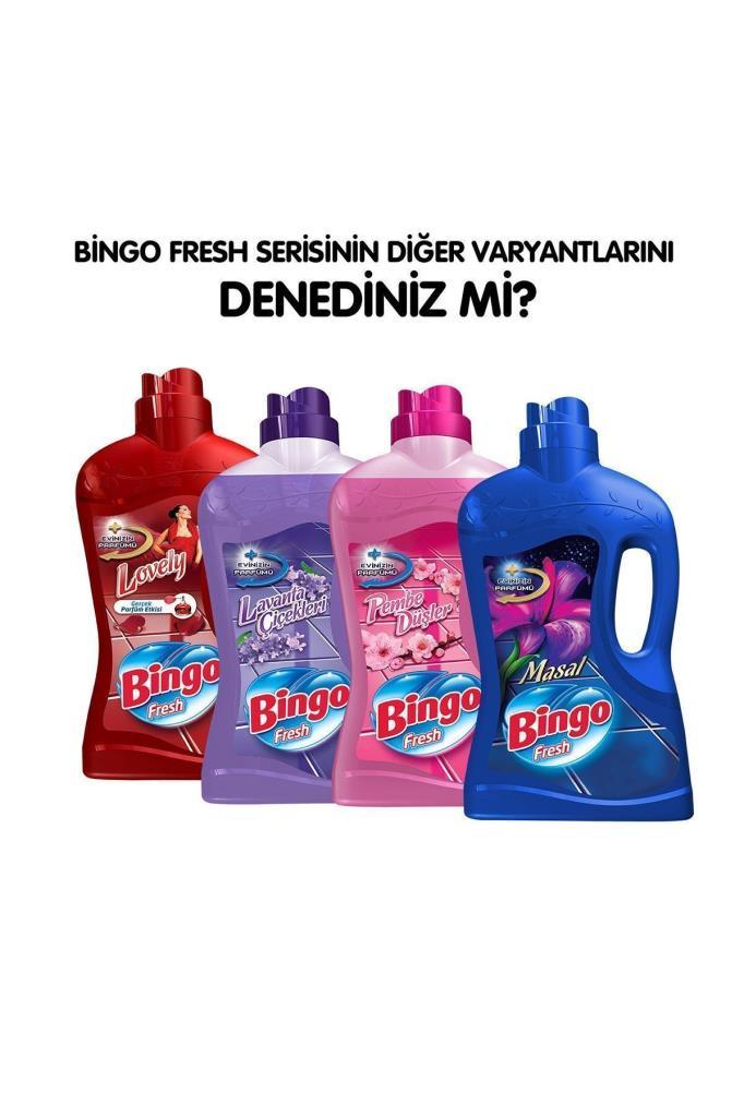 Bingo Fresh Yüzey Temizleyici 2,5 L Mutlu Yuvam 4'lü