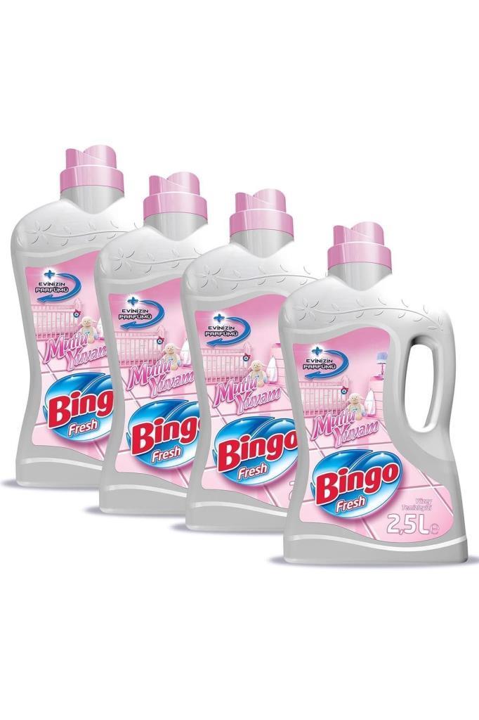 Bingo Fresh Yüzey Temizleyici 2,5 L Mutlu Yuvam 4'lü