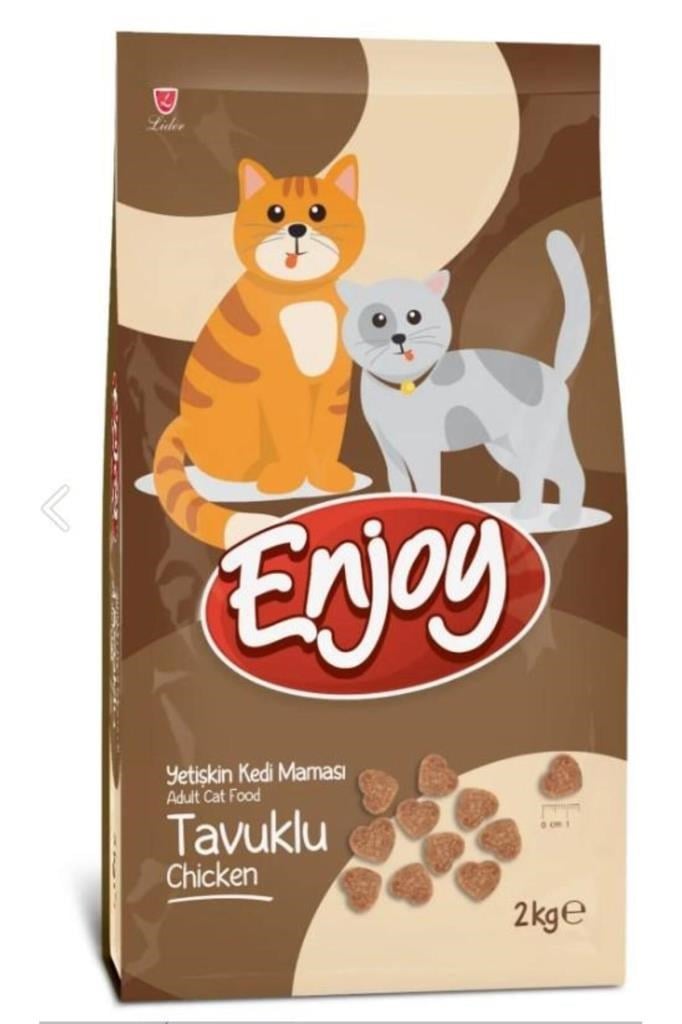 Enjoy Tavuklu Yetişkin Kedi Maması 2 kg