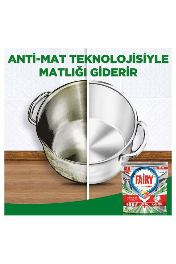 Fairy Platinum  Det.84 Tablet  Limon Kokulu 7932