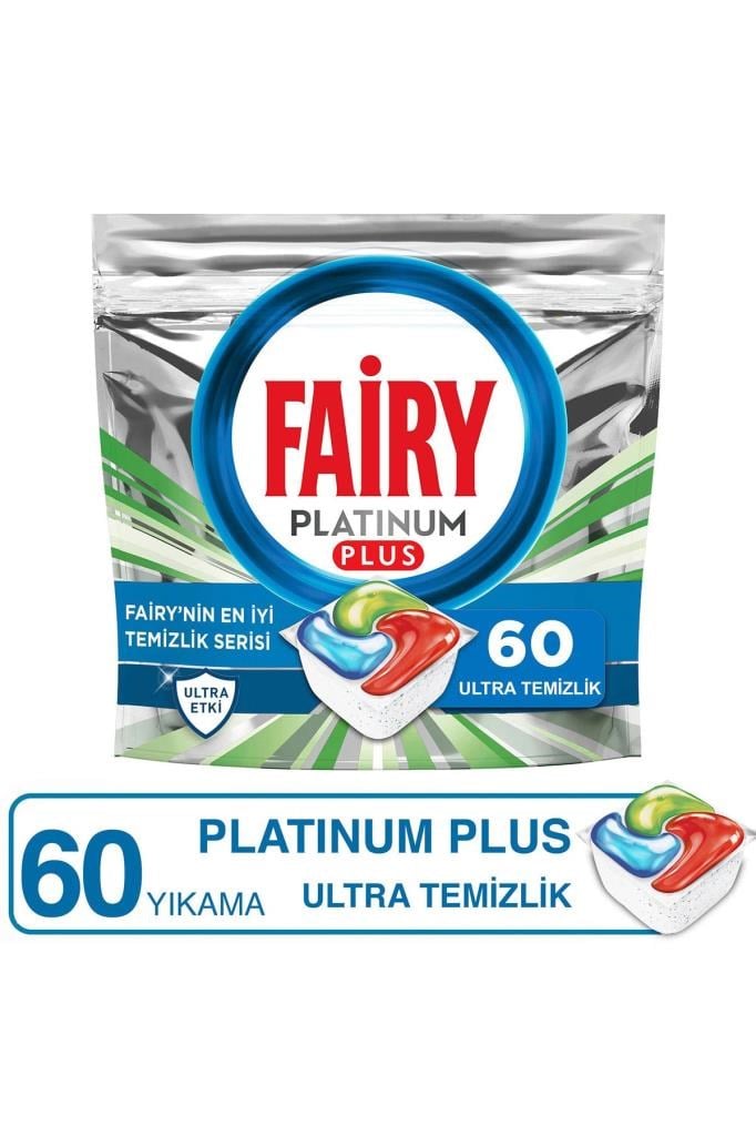 Fairy Platinum Plus Ultra Temizlik 60  Tablet 9923