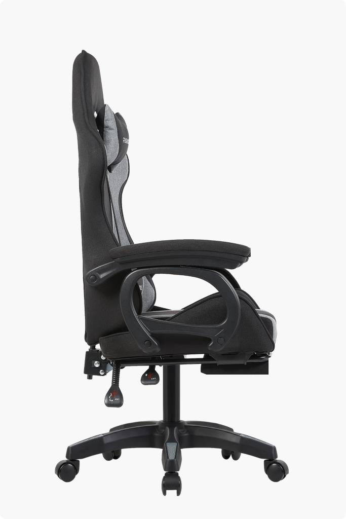 Fashcolle Dynamic Air Kumaş Grey Masajlı Oyuncu Koltuğu