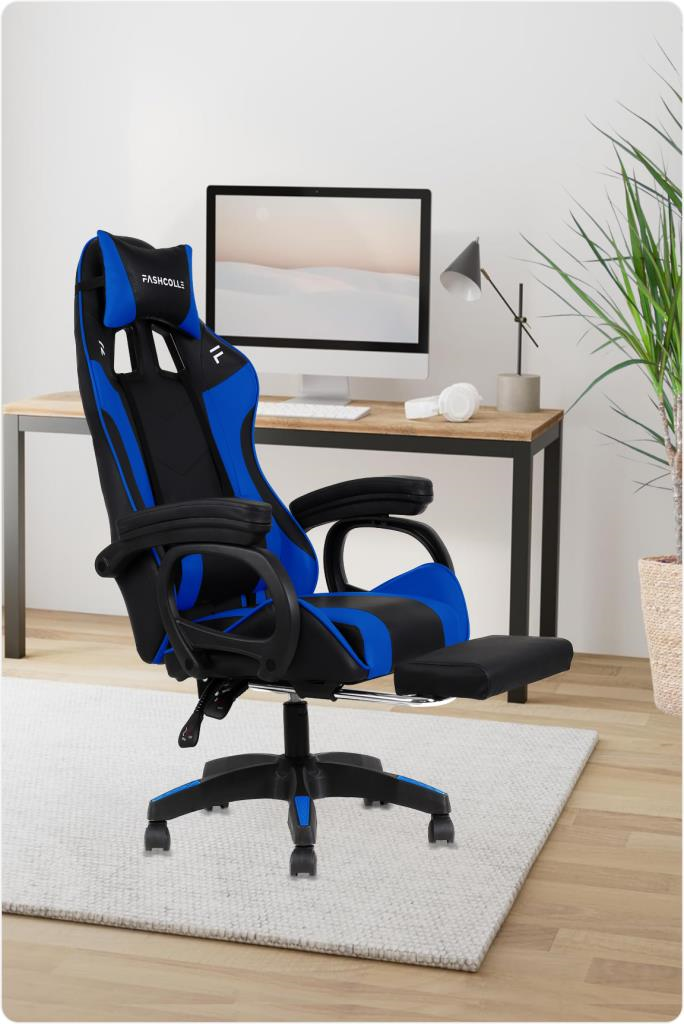 Fashcolle Dynamic Blue Masajlı Oyuncu Koltuğu