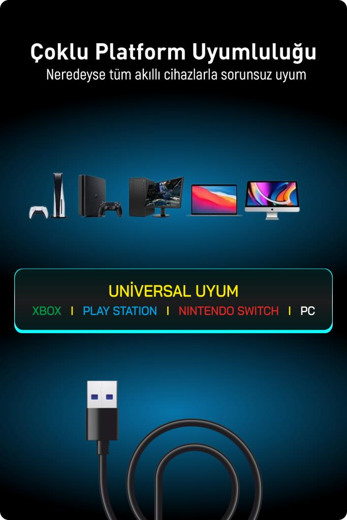 Fashcolle G900 7.1 Virtual Sound Oyuncu Kulaklığı