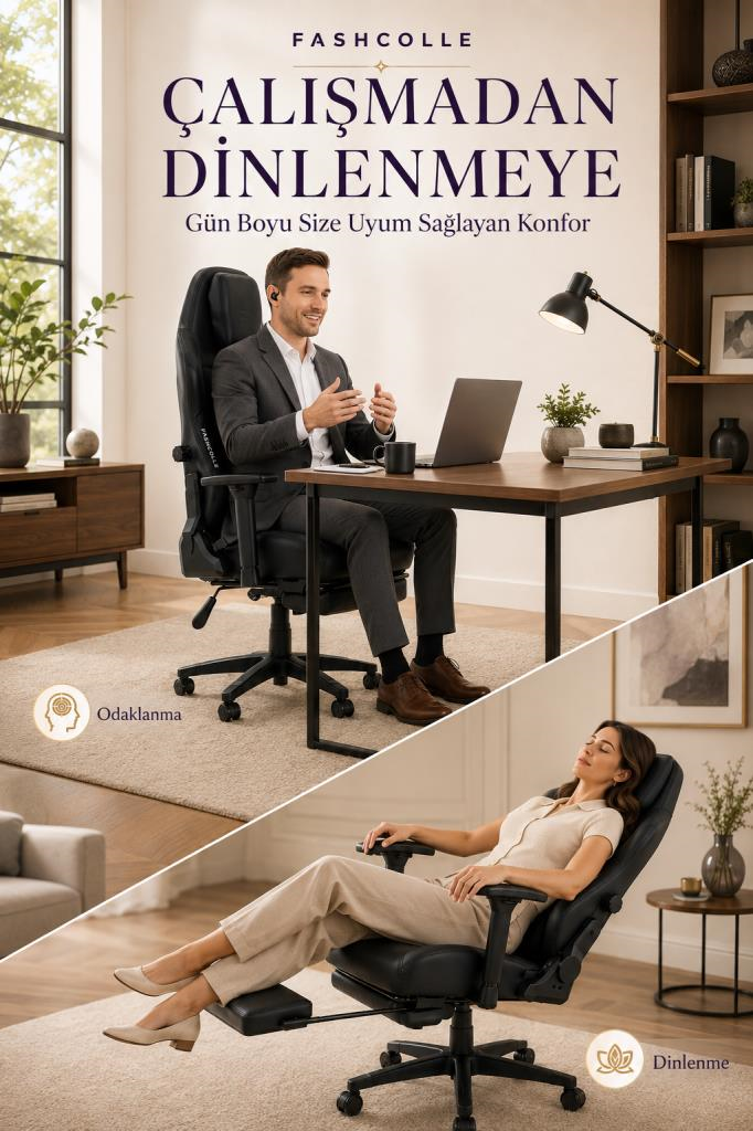 Fashcolle Globe Pro Purble Oyuncu Koltuğu