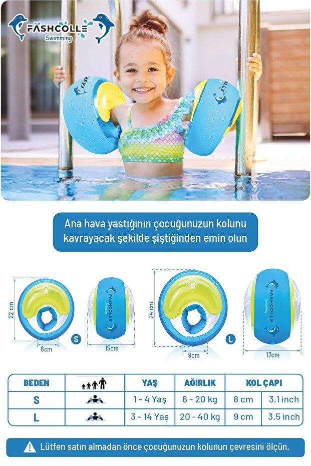 Fashcolle Small Beden Şişme Deniz Kolluğu 2'Lİ KARMA SET