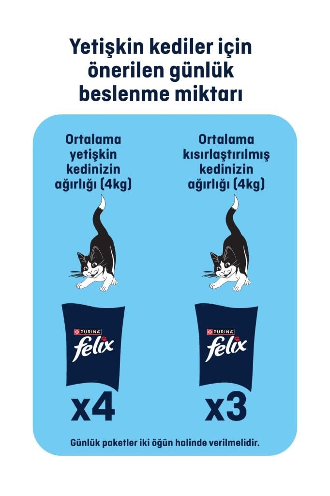 FELIX Sığır Etli 85 Gr. X 26 Adet Yaş Kedi Maması