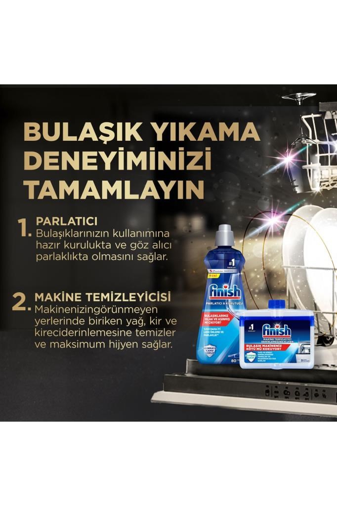 Finish Quantum Ultimate 50 Kapsül Bulaşık Makinesi Deterjanı Tableti