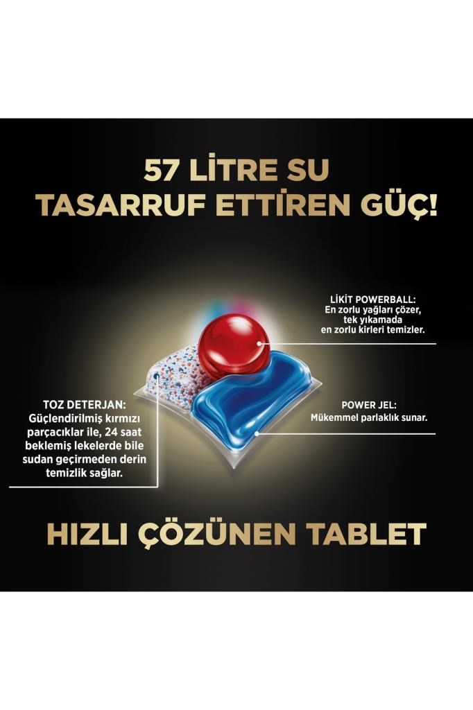 Finish Quantum Ultimate 50 Kapsül Bulaşık Makinesi Deterjanı Tableti