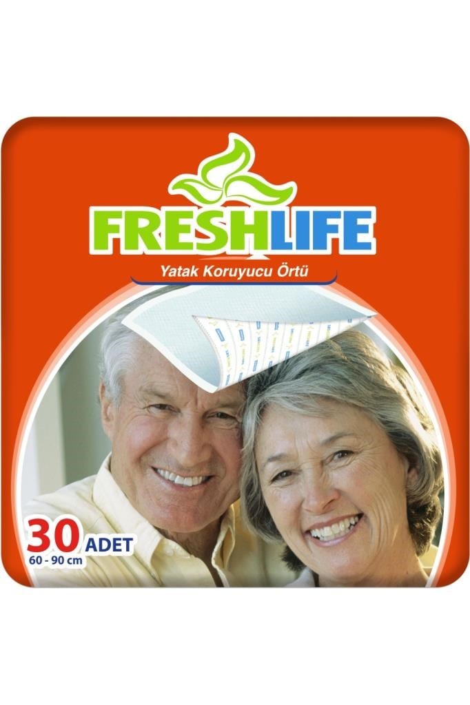 Freshlife Yatak Koruyucu Örtü 60x90 cm 30 Adet