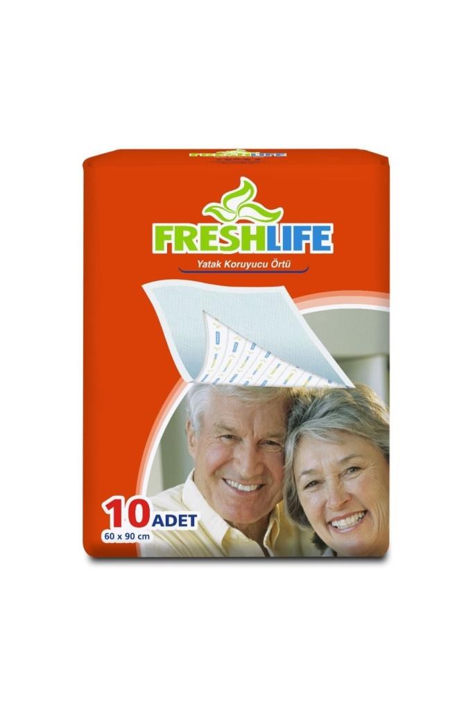 Freshlife Yatak Koruyucu Örtü 60x90 Cm 10 Adet