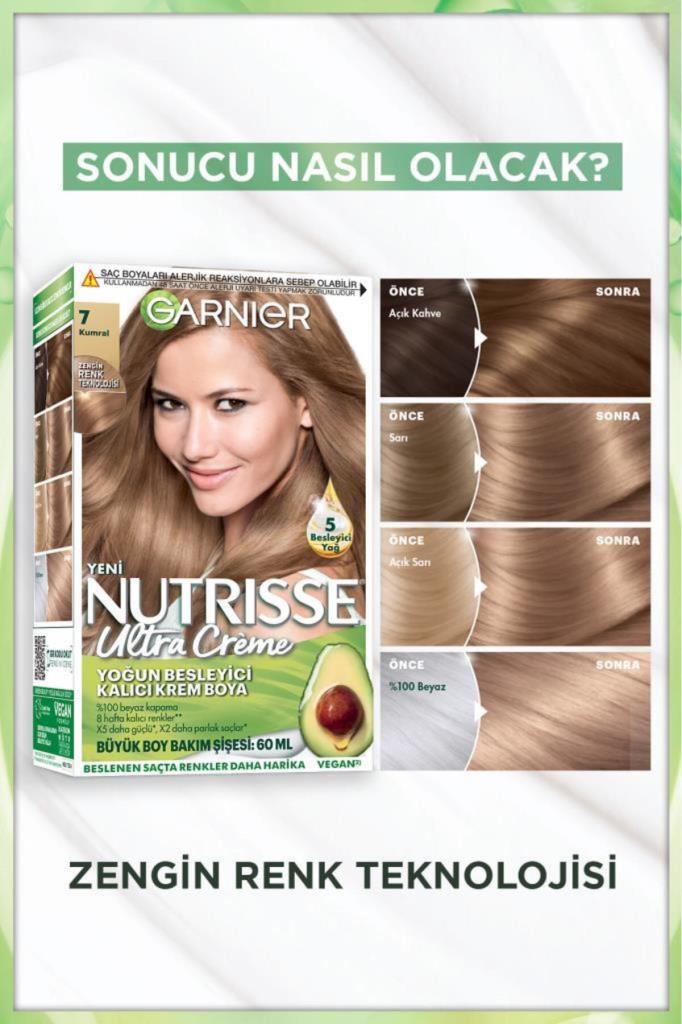Garnier Nutrisse Saç Boyası 7 Kumral