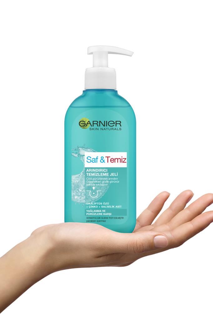 Garnier Saf & Temiz Yağlanma Ve Pürüzlere Karşı Temizleme Jeli 200ml 