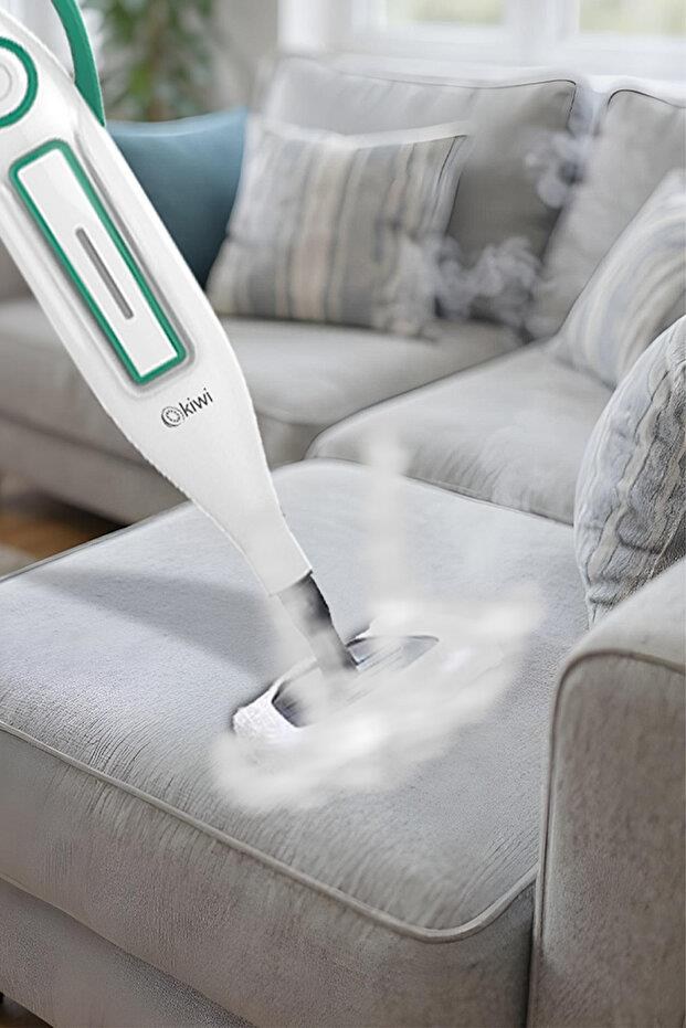Kiwi Ksc-4221 Çok Fonksiyonlu 10 Aparatlı Buharlı Paspas Mop - Buharlı Temizleyici