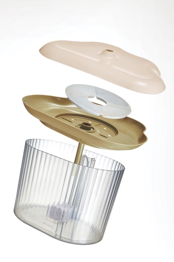 Kiwi Pets Kpf-10549 Ultra Sessiz Otomatik Pet Su Şelalesi