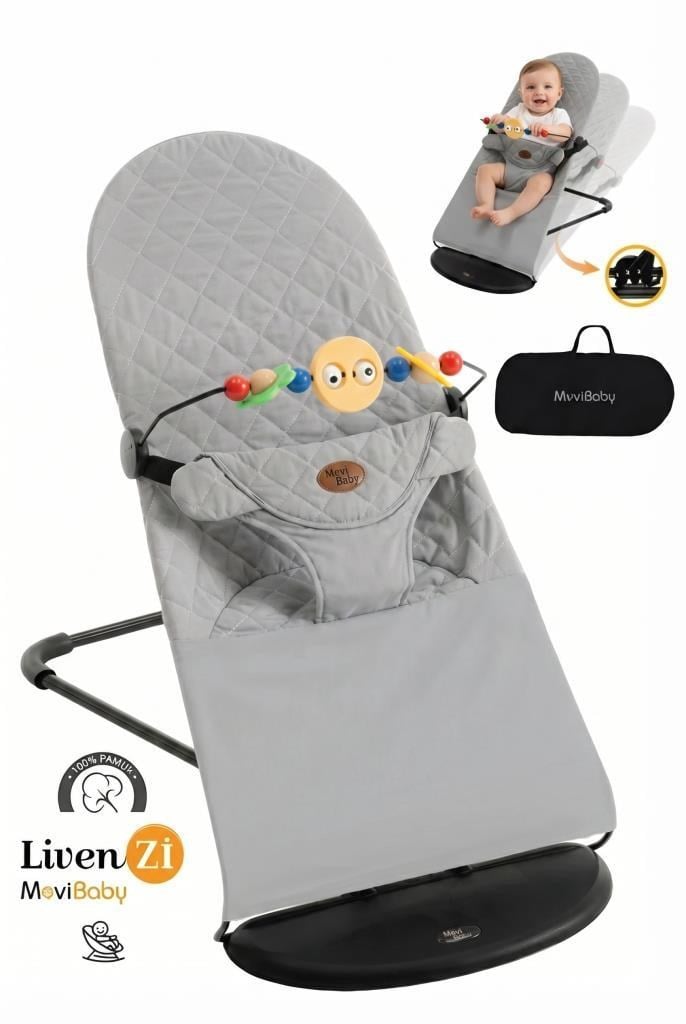 Livenzi Mobibaby Anakucağı Cotton Deluxe - Gri