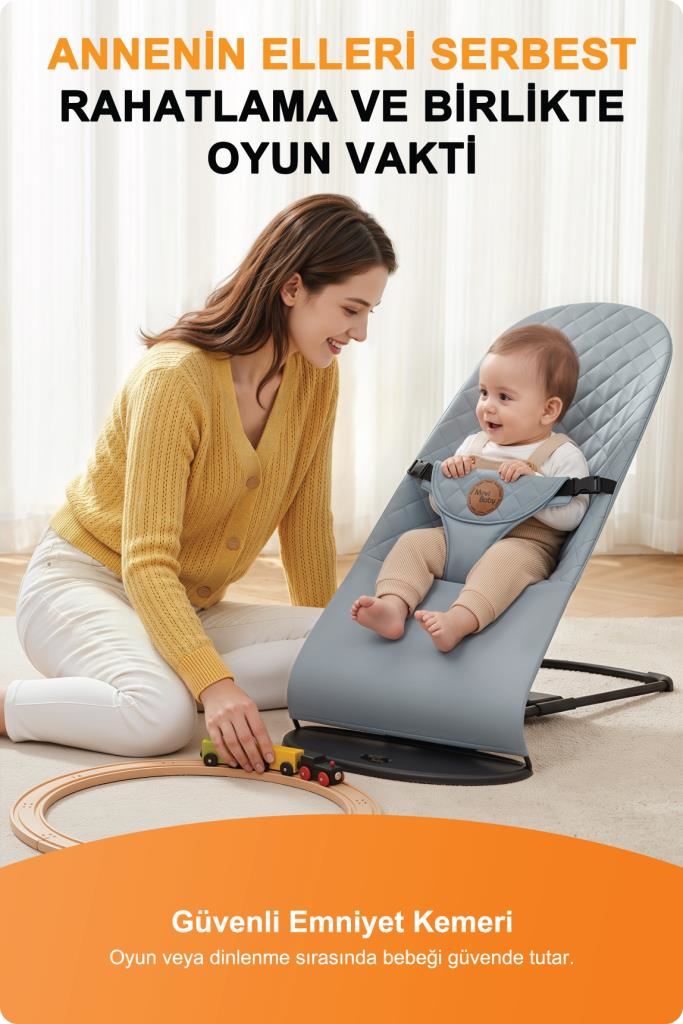 Livenzi Mobibaby Anakucağı Cotton Deluxe - Gri
