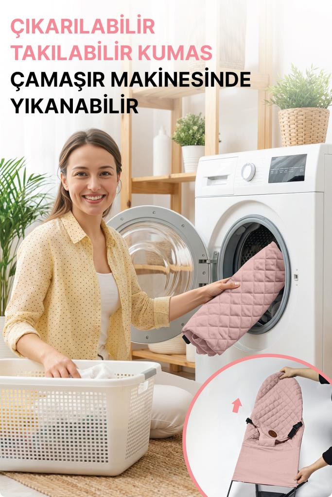 Livenzi Movibaby Anakucağı Cotton Deluxe - Pembe