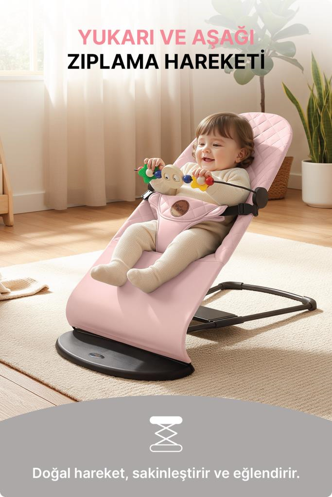 Livenzi Movibaby Anakucağı Cotton Deluxe - Pembe