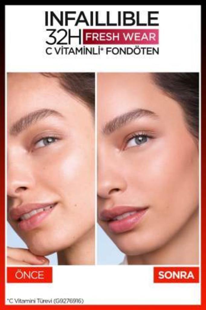 L'Oréal Paris Infaillible 32H Fresh Wear C Vitaminli Fondöten - 130 True Beige