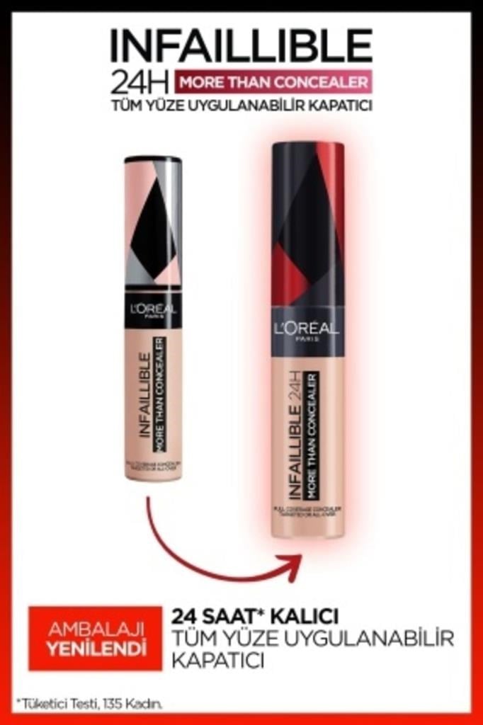 L'Oreal Paris Infaillible Tüm Yüze Uygulanabilir Kapatıcı 327 Cashmere