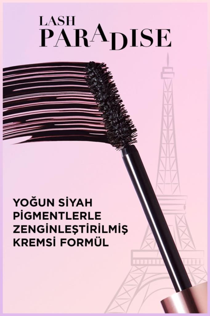 L'Oreal Paris Lash Paradise Intense Black Ekstra Siyah Maskara