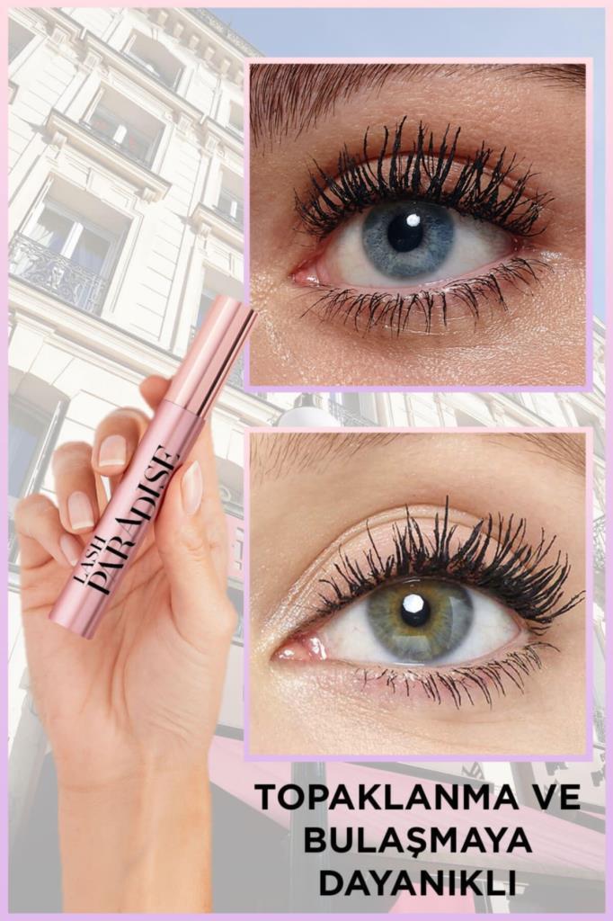 L'Oreal Paris Lash Paradise Intense Black Ekstra Siyah Maskara
