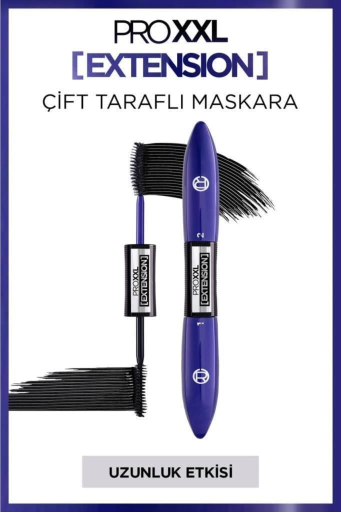 L'Oreal Paris Pro XXL Extension Çift Taraflı Maskara - Uzunluk Etkisi