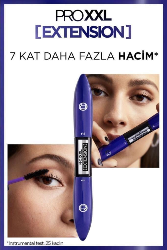 L'Oreal Paris Pro XXL Extension Çift Taraflı Maskara - Uzunluk Etkisi