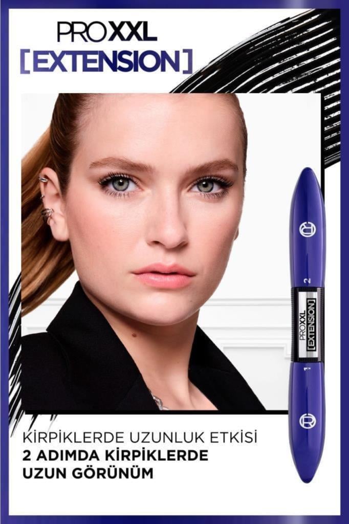 L'Oreal Paris Pro XXL Extension Çift Taraflı Maskara - Uzunluk Etkisi