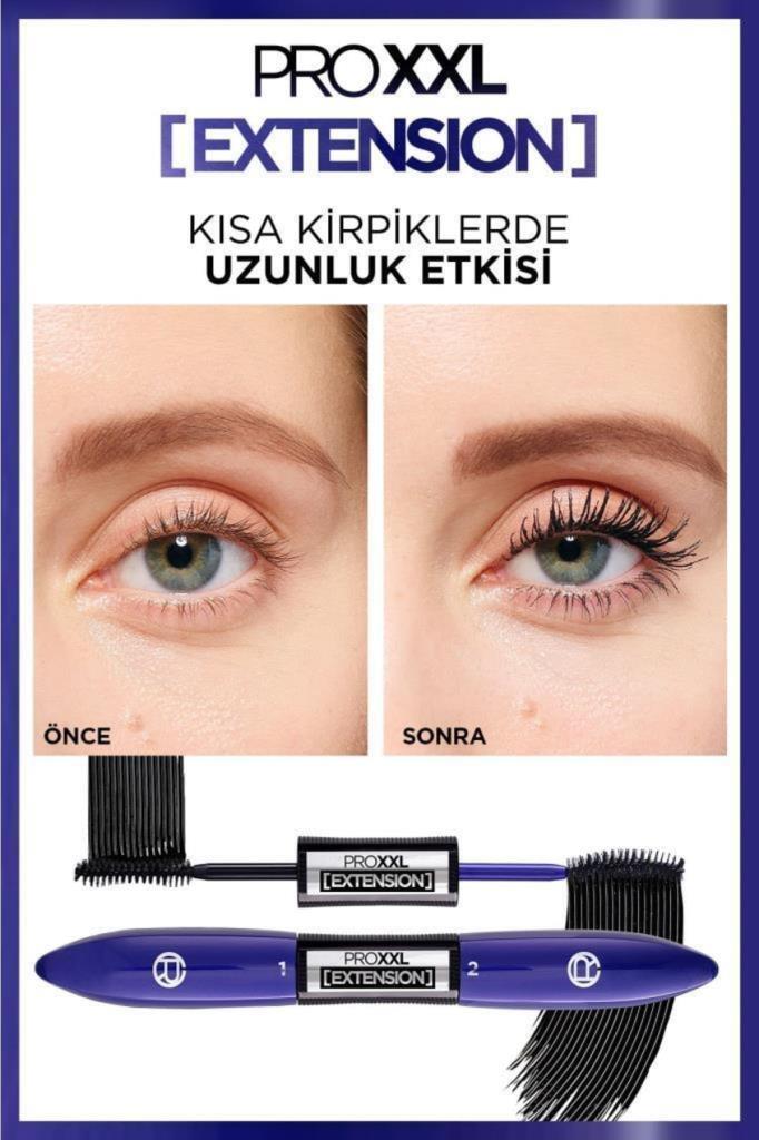 L'Oreal Paris Pro XXL Extension Çift Taraflı Maskara - Uzunluk Etkisi